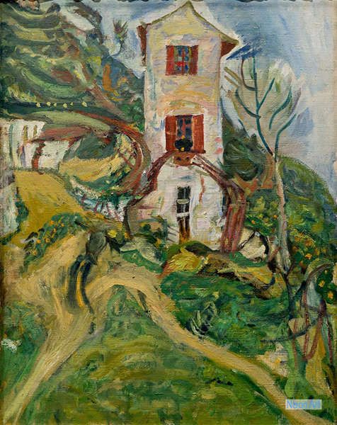 Dipinti Paesaggio Quadri Olio su Tela Classici - Chaim Soutine - Dipinti  Personalizzati di grandi dimensioni - Casa Bianca