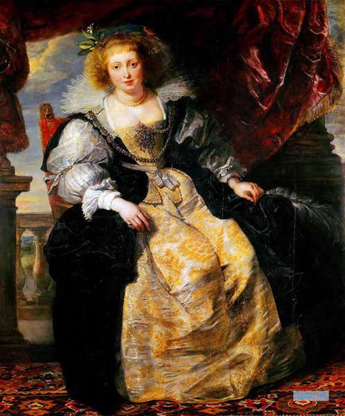 肖像 絵画 西洋絵画 ピーテル パウル ルーベンス Peter Paul Rubens 大型カスタム絵画 彼女の花嫁 衣装でヘレンfourment