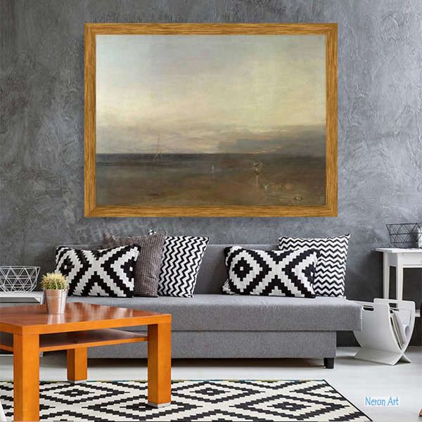 木板に油彩画 ダ・ヴィンチ 洗礼者ヨハネ 立体複製名画 美術品