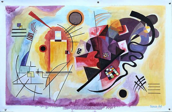 抽象 絵画 西洋美術 - ワシリー・カンディンスキー（Wassily Kandinsky