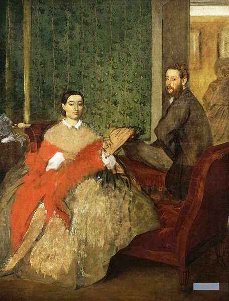 人物 絵画 トップアート 複製名画 - エドガー・ドガ（Edgar Degas