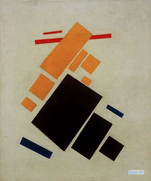 抽象 絵画 複製画 油絵 - カジミール・マレーヴィチ（Kazimir Malevich