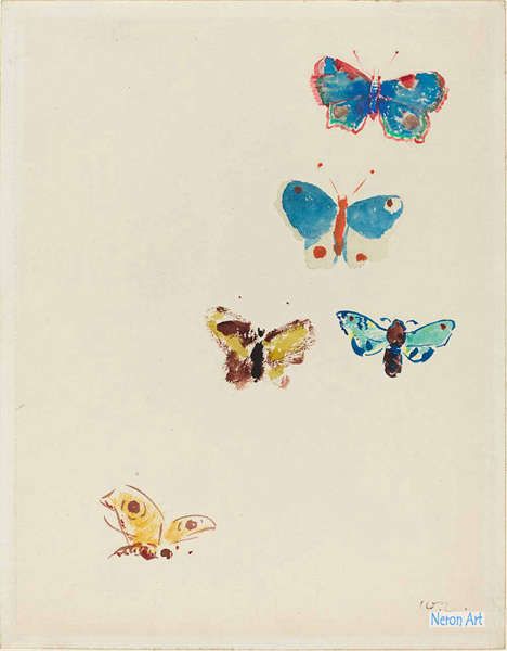 「レピドプテラ」｜絵画 原画 抽象画 動物画 蝶の絵 アート ドローイング レピドプテラ」｜絵画 原画 抽象画 動物画 蝶の絵 アート ドローイング