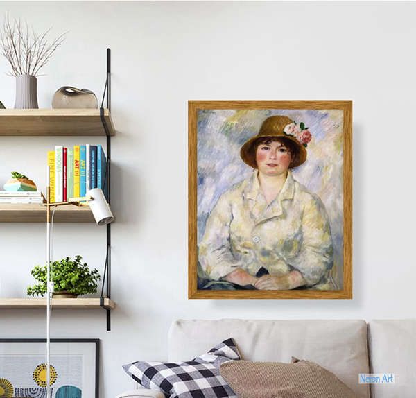 ANRI アンリ　木彫り　P.A. RENOIR ルノワール作品　額装 ANRI アンリ 木彫り P.A. RENOIR ルノワール作品 額装 ANRI