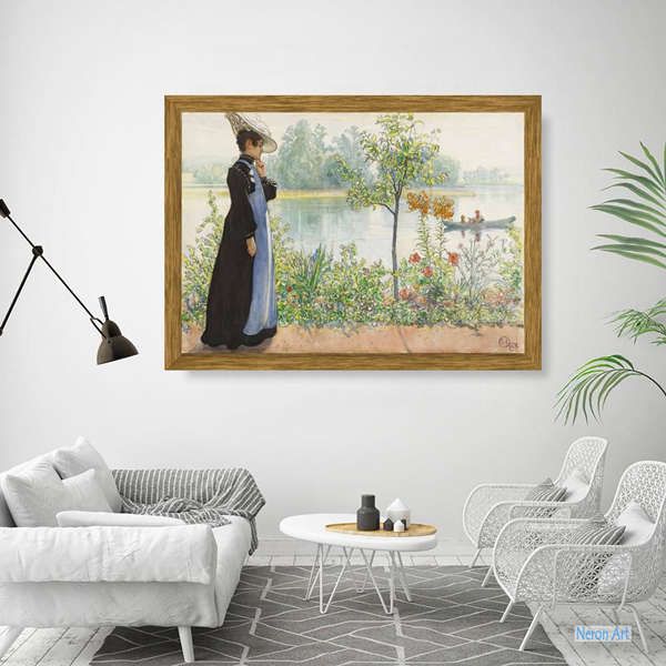 風景 絵画 手描きのコピー - カール・ラーション（Carl Larsson