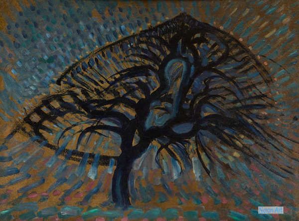 木 絵画 美術品 絵画 有名 - ピエトモンドリアン（Piet Mondrian 