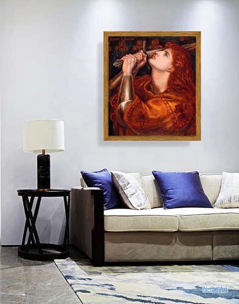 絵画 RUDI STOLLE ダンテ・ゲイブリエル・ロセッティ（Dante Gabriel Rossetti