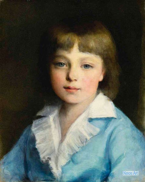 肖像 絵画 手描きの油絵の複製 - ピエール＝オーギュスト・ルノワール