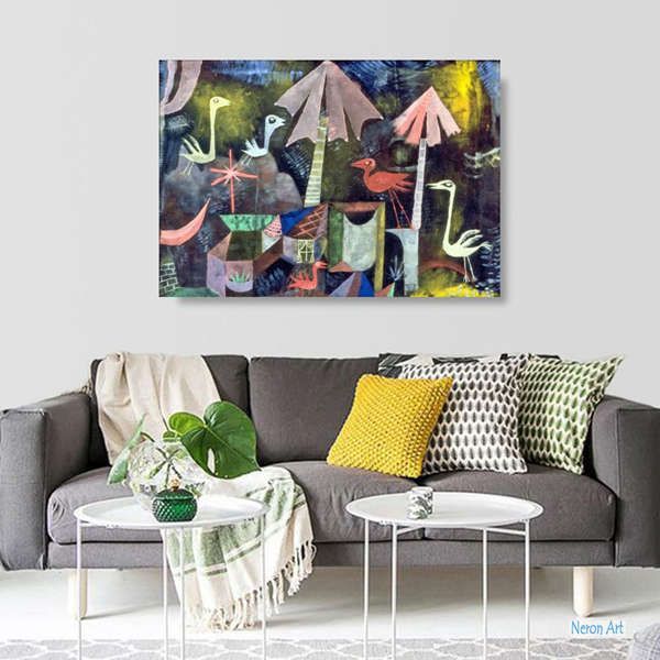 抽象 絵画 絵画の複製 - パウル・クレー（Paul Klee） - 大型