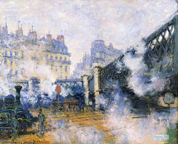 風景 絵画 手描きのコピー - クロード・モネ（Claude Monet） - 大型 