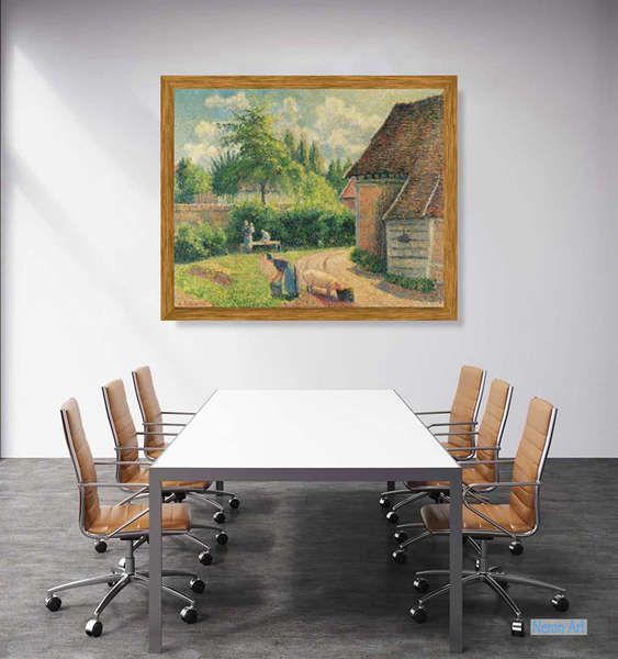 風景 絵画 手描きの複製油絵 - カミーユ・ピサロ（Camille Pissarro
