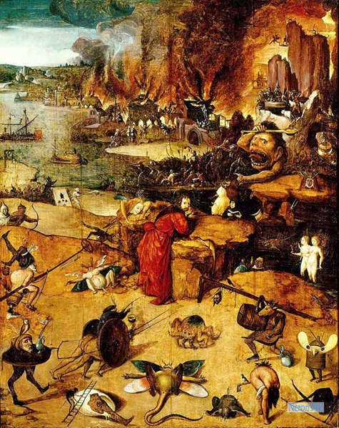 夢幻 絵画 複製画 油絵 - ヒエロニムス・ボス（Hieronymus Bosch 