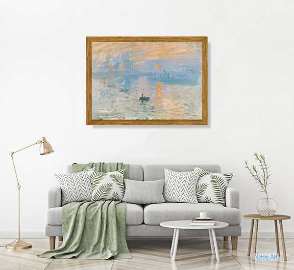 風景 絵画 有名画家の複製画（レプリカ）絵画販売 - クロード・モネ