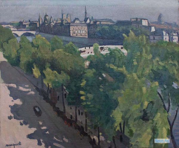 風景 絵画 絵画 レプリカ インテリア - アルベールマルケ（Albert