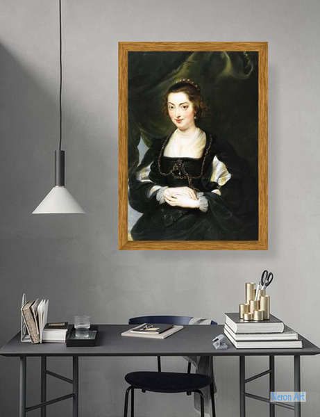 肖像 絵画 肉筆複製画模写 - ピーテル・パウル・ルーベンス（Peter