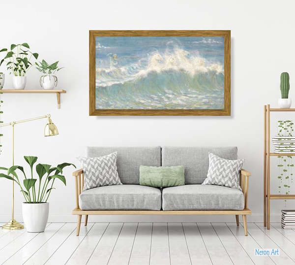 手渡し限定絵画ネイトジョルジオローマの情景 ジクレー額装管mpr