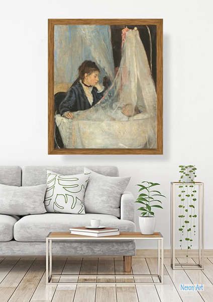人物 絵画 世界の名画 - ベルト・モリゾ（Berthe Morisot） - 大型 ...