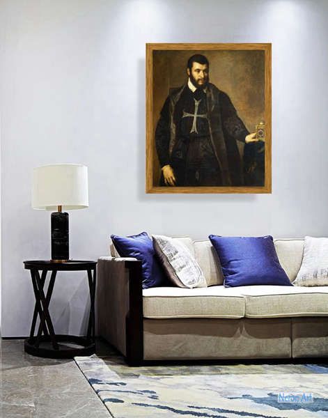 肖像 絵画 カスタム複製 - ティツィアーノ・ヴェチェッリオ（Tiziano