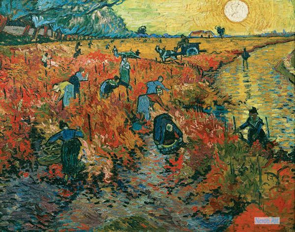 風景 絵画 手書き インテリア 美術 - フィンセント・ヴィレム・ファン