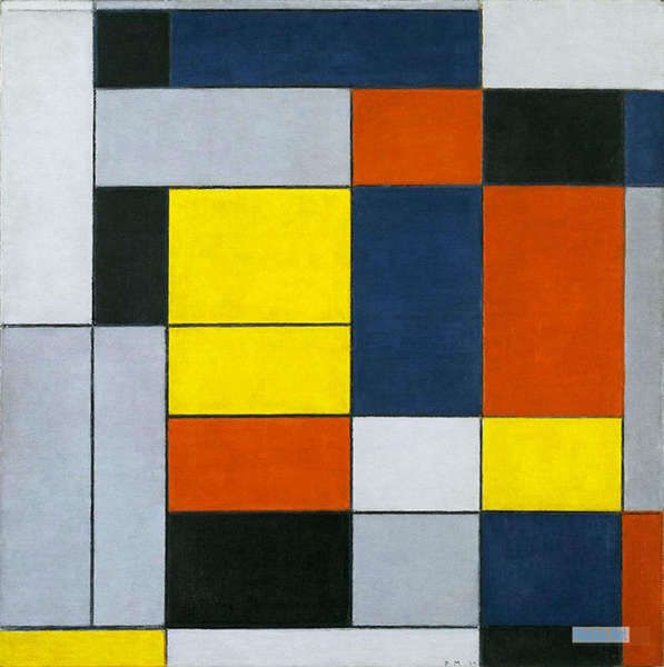 抽象 絵画 名画・油絵の複製画 - ピエトモンドリアン（Piet Mondrian 