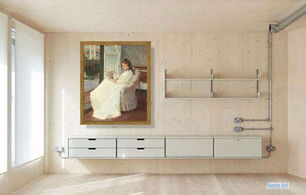 人物 絵画 絵画制作専門店 - ベルト・モリゾ（Berthe Morisot） - 大型