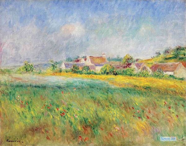 ピエール＝オーギュスト・ルノワール、【ボーリュ―風景】 ピエール