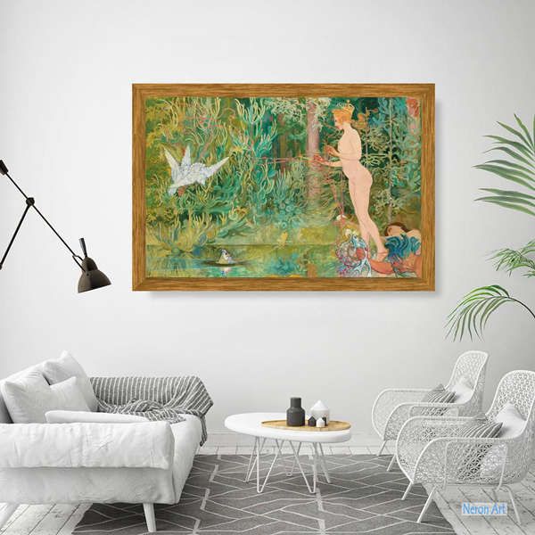 裸 絵画 キャンバス絵画複製 - カール・ラーション（Carl Larsson