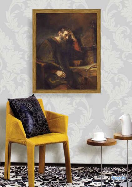 肖像 絵画 世界の有名画家の代表作品 レンブラント ハルメンソーン ファン レイン Rembrandt Harmenszoon Van Rijn 大型カスタム絵画 セントポール
