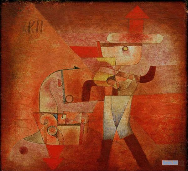 抽象 絵画 キャンバスでの美術複製 - パウル・クレー（Paul Klee