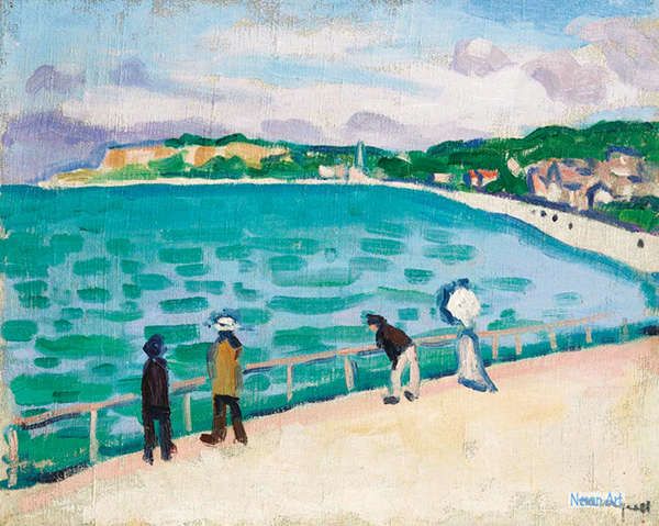 海景 絵画 手書きの油絵の複製 - アルベールマルケ（Albert Marquet