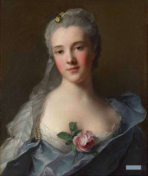 肖像 絵画 現代アート 絵画(美術品) - ジャン=マルク・ナティエ（Jean